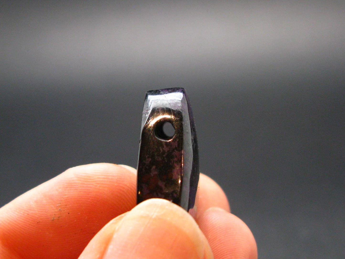 Sugilite Metal Free Pendant From South Africa - 0.9" - 8.49 Grams