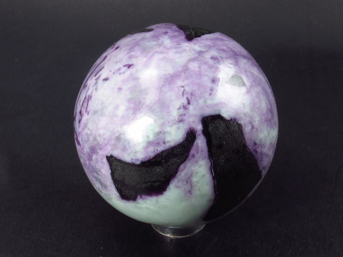 Very Rare Kammererite Chrome Clinochlore Sphere Ball From Russia - 2.0"