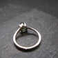 Moldavite Sterling Silver Ring From Czech Republic - Size 5.2 - 1.88 Grams