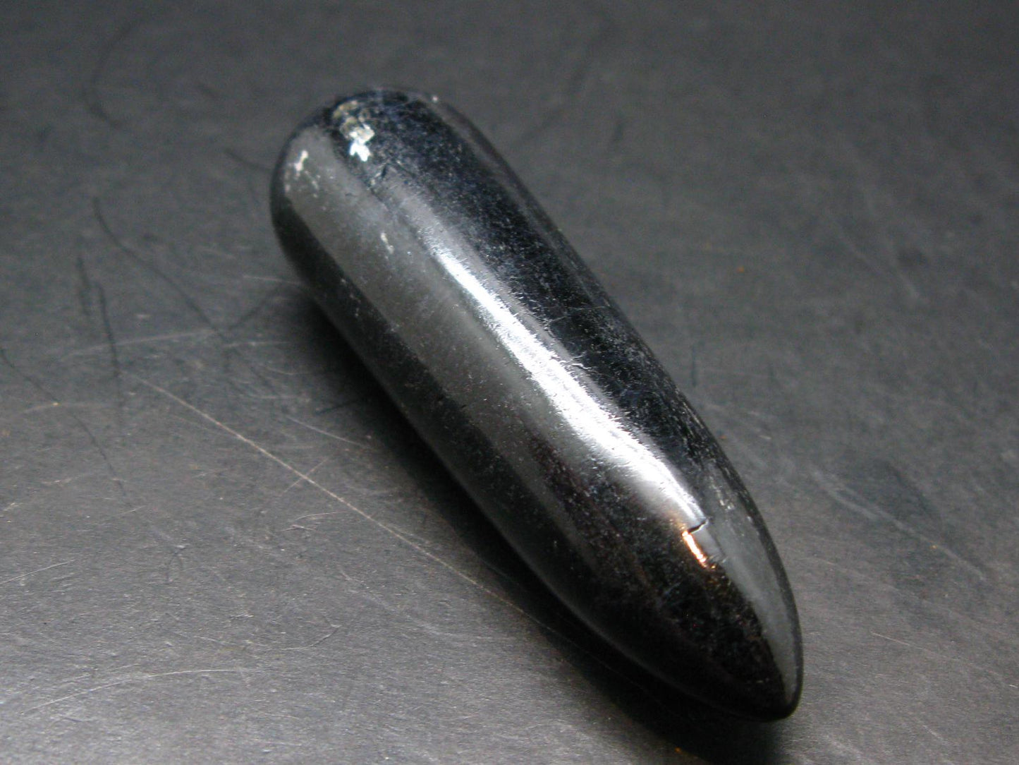 Black Tourmaline Schorl 3.3" Wand From Brazil - 86.75 Grams