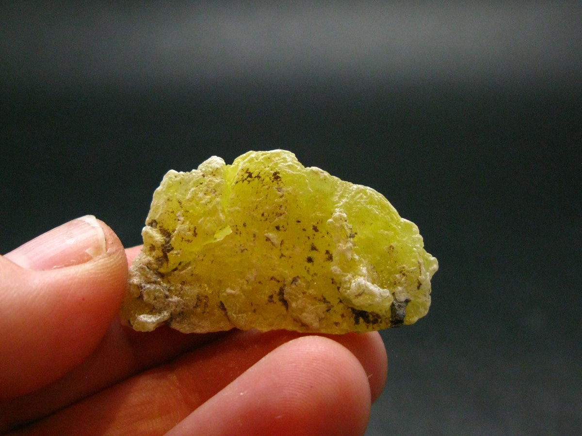 Rare Yellow Brucite Crystal From Pakistan - 1.4"
