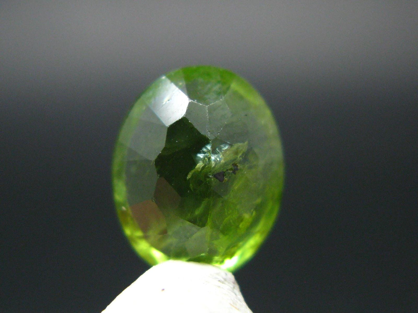 Gem Peridot Olivine Cut Stone from Pakistan - 3.50 Carats