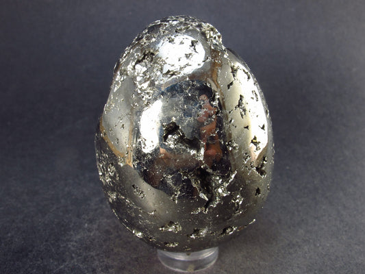 Pyrite Crystallized Egg From Peru - 2.2" - 222 Grams