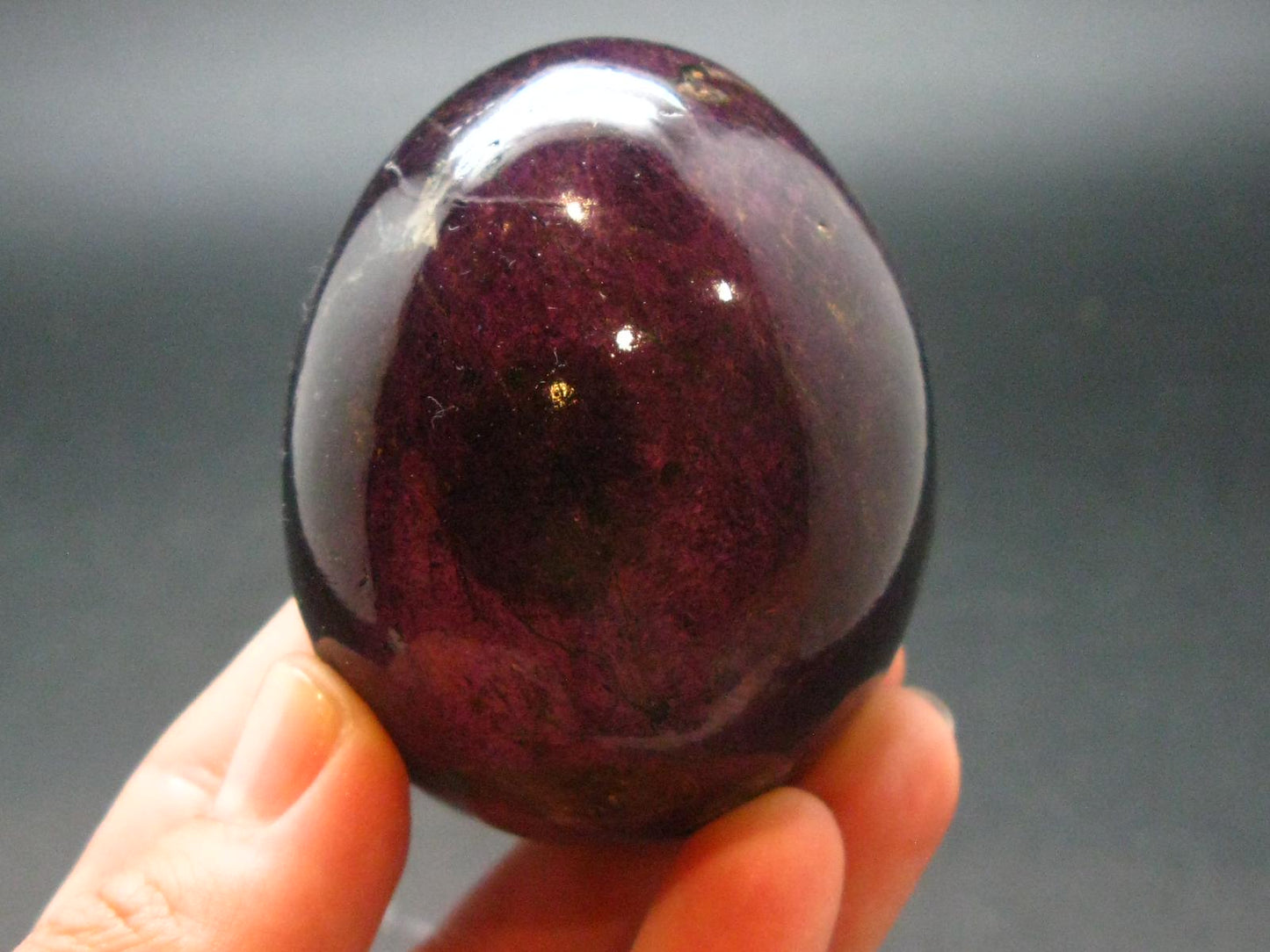 Purple Purpurite Egg From Namibia - 2.3" - 237.32 Grams