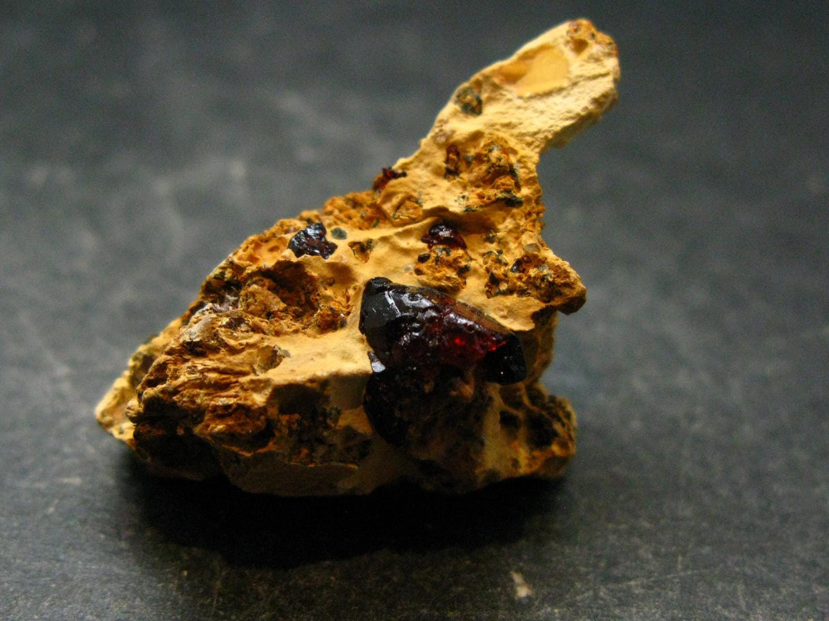 Rare Clinohumite Crystal on Matrix from Afghanistan - 48.10 Carats