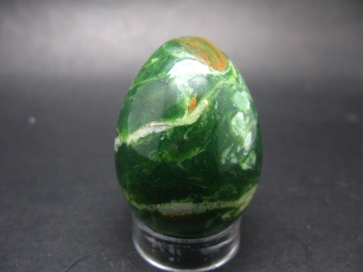 Rare Green Opal Egg From Kazakhstan - 2.2" - 89.4 Grams