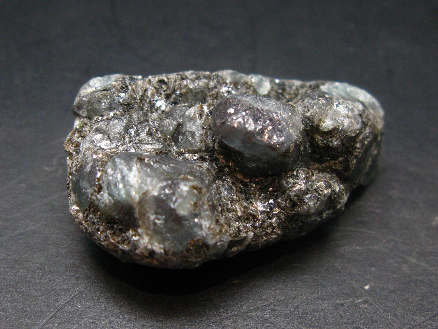 Great Color Change Alexandrite Chrysoberyl Cluster From Russia - 1.8"