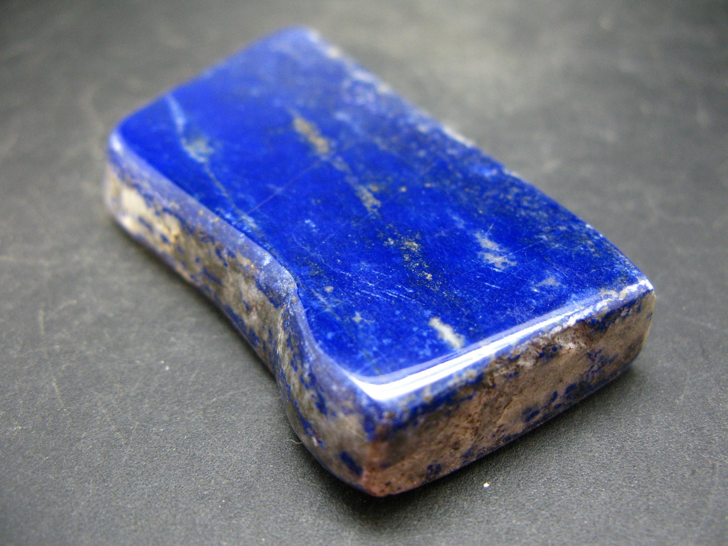 Lapis Lazuli Lazurite Tumbled Stone From Afghanistan - 4.0"