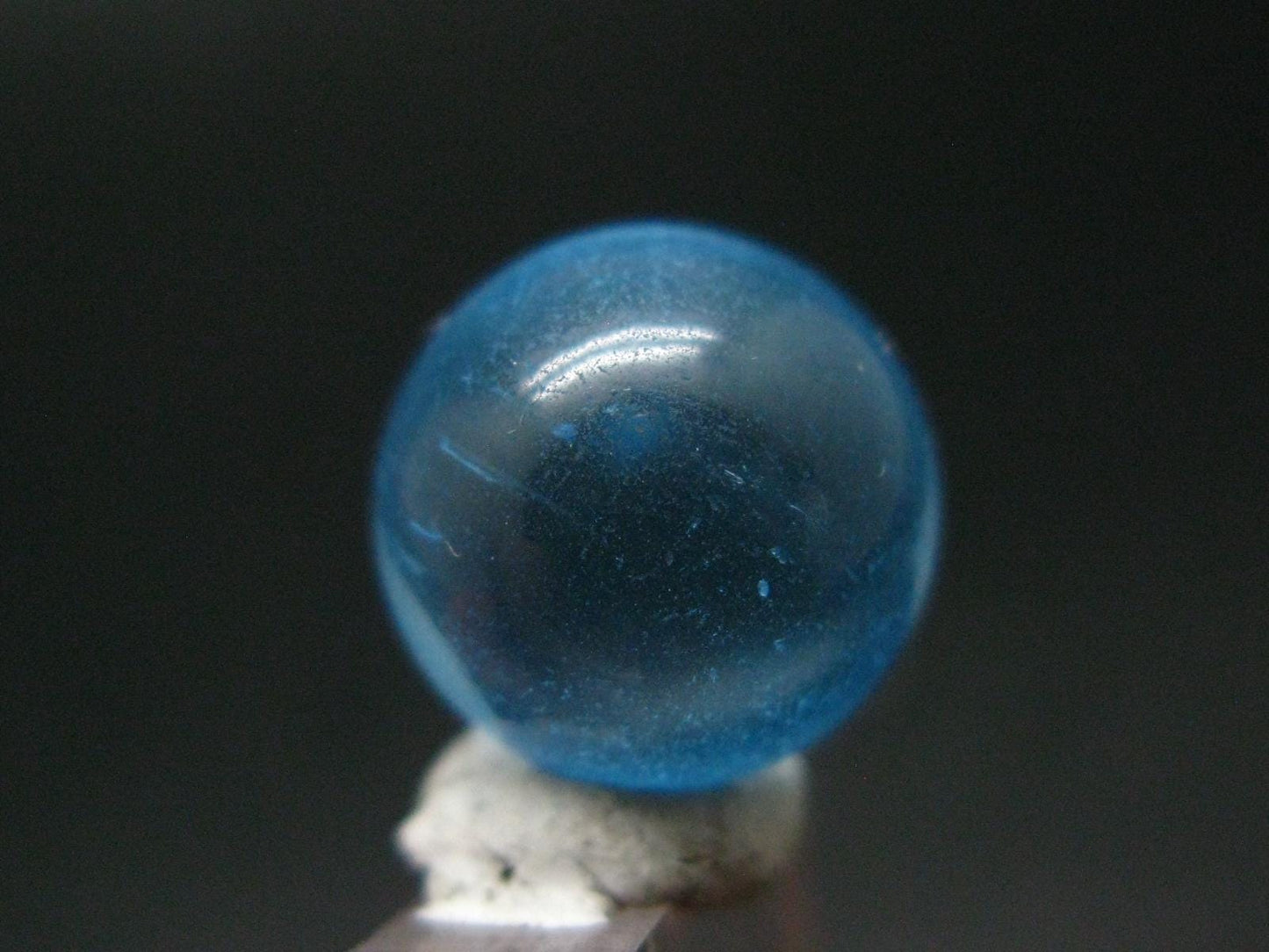 Blue Topaz Sphere Ball From Brazil - 1.2cm - 15.70 Carats