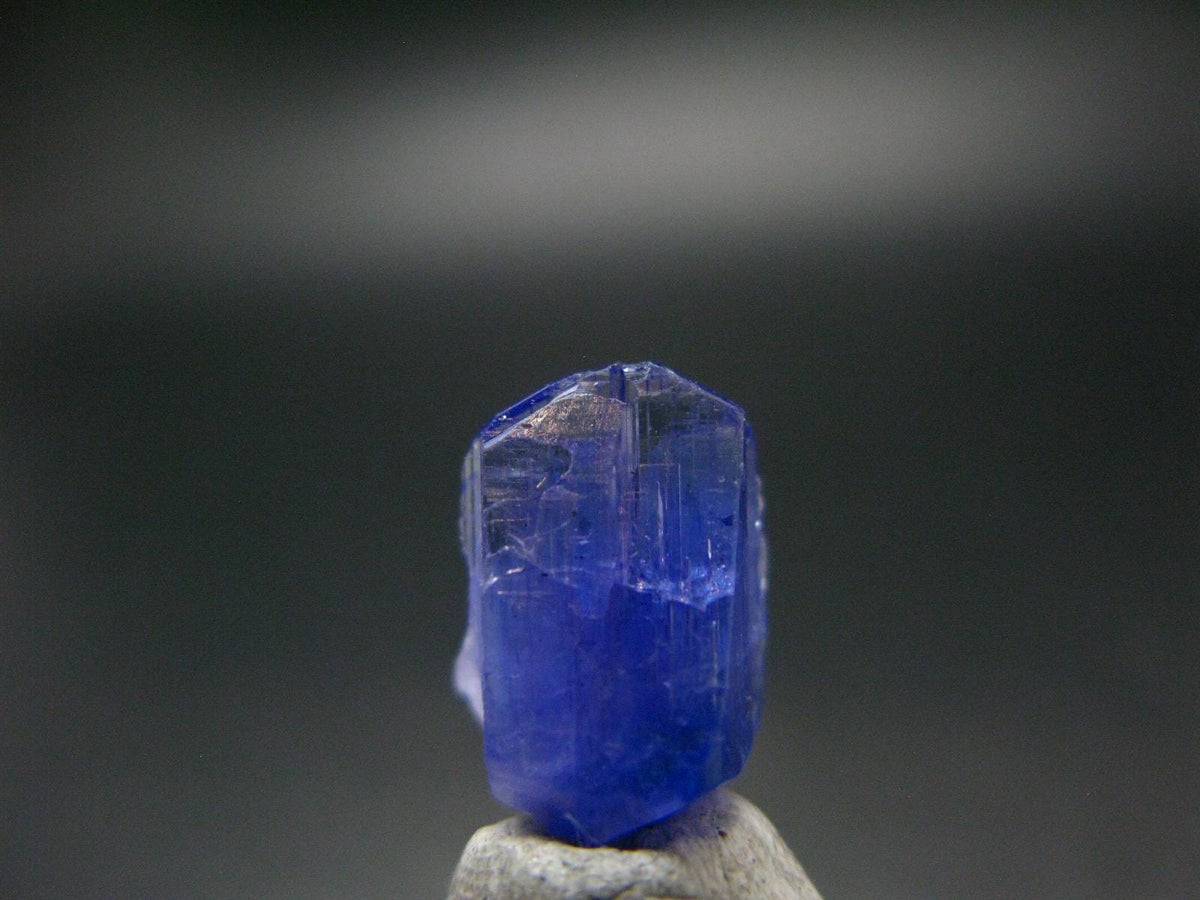 Fine Gem Tanzanite Zoisite Crystal From Tanzania - 6.80 Carats - 0.5"