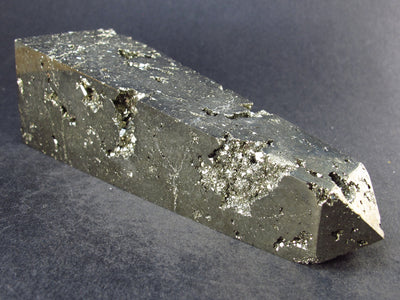 Pyrite Crystal Obelisk Pyramid from Peru - 4.4" - 315 Grams