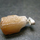 Natrolite Crystal Silver Pendant from Canada - 0.9" - 1.72 Grams
