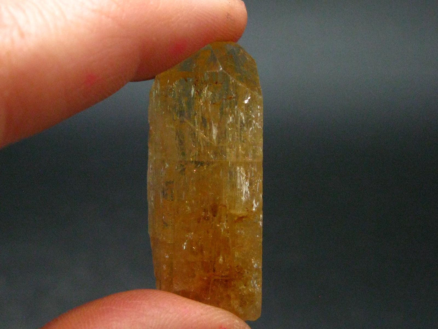 Imperial Topaz Crystal From Zambia - 1.4" - 54.60 Carats