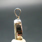 Phenakite Phenacite Crystal Silver Pendant From Brazil - 0.7" - 1.12 Grams