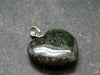 Rare Eclogite Heart Pendant From Norway - 1.0" - 4.03 Grams