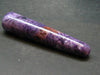 A Grade Charoite Wand From Russia - 3.3" - 47.6 Grams