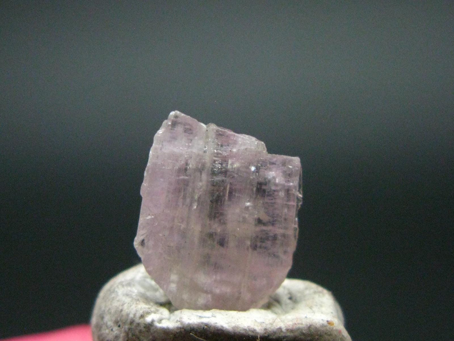 Tanzanite Gem Untreated Pink Crystal From Tanzania - 3.50 Carats -0.4"