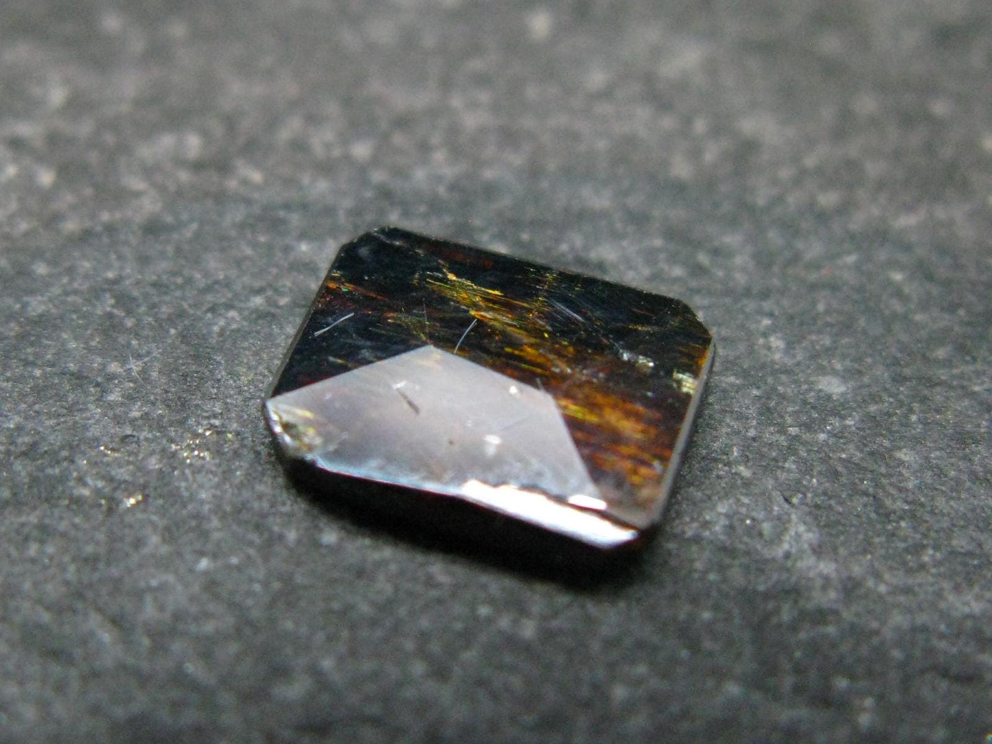 Rare Brookite Cut Stone from Pakistan - 1.10 Carats