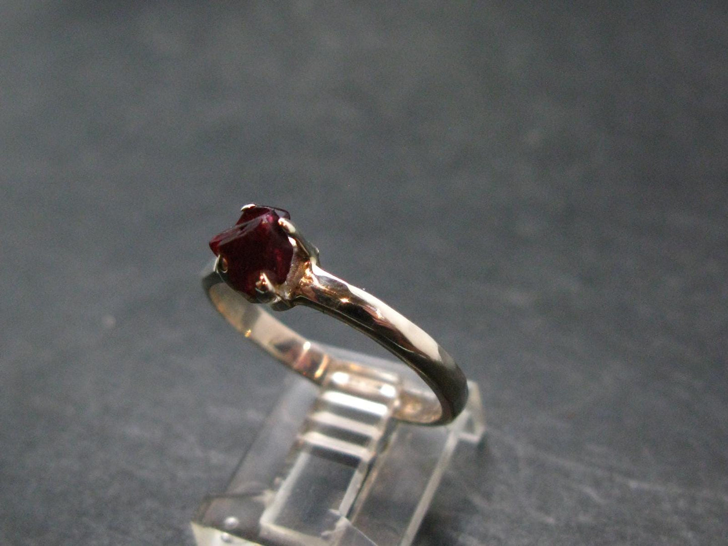 Spinel Ring From Tanzania - Size 9.25 - 2.58 Grams