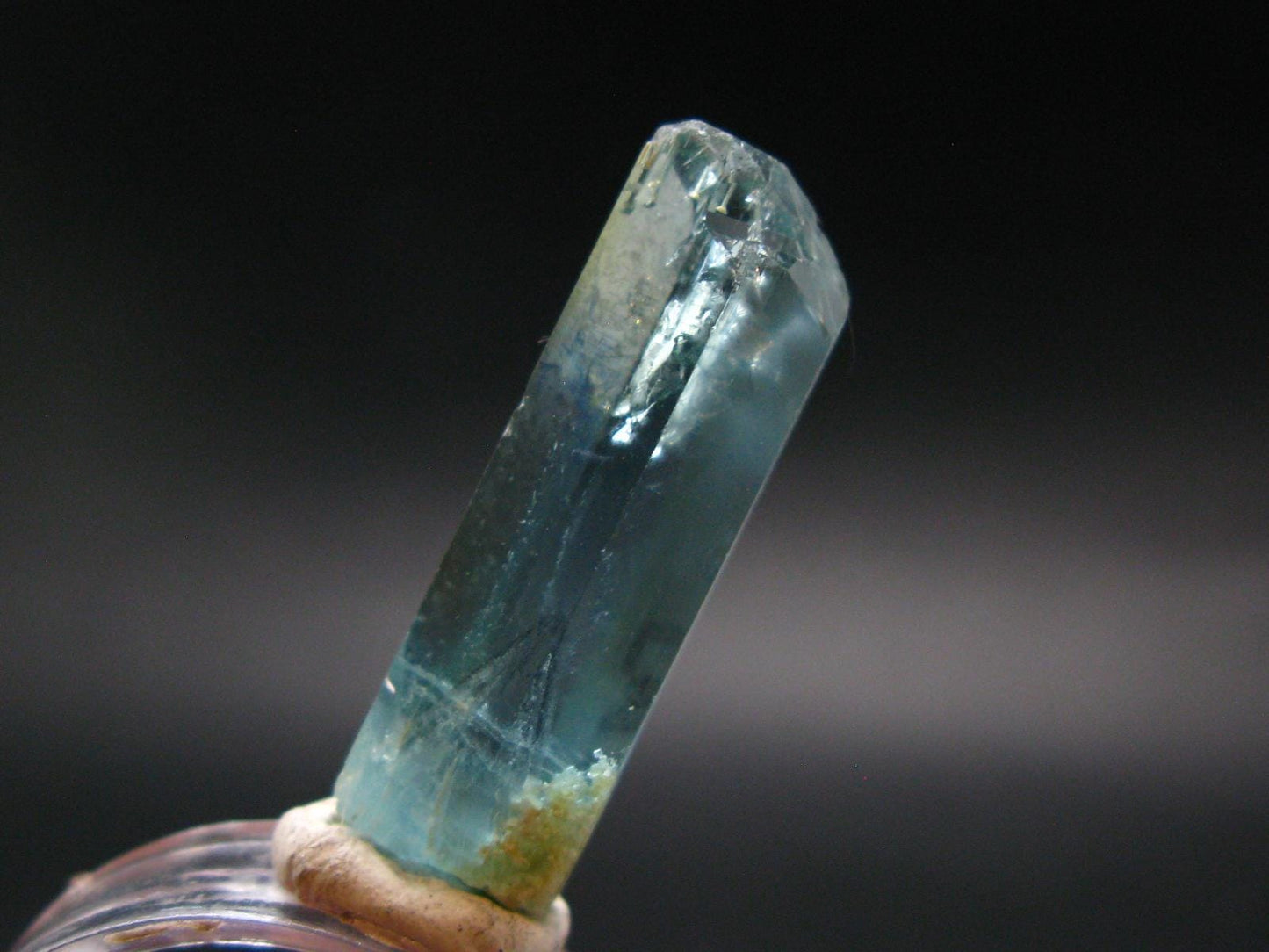 Gem Aquamarine Crystal Blue Beryl From Vietnam - 5.11 Grams - 1.3"