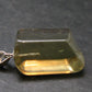 Natural Unheated Citrine Sterling Silver Pendant from Zambia - 1.0" - 3.96 Grams