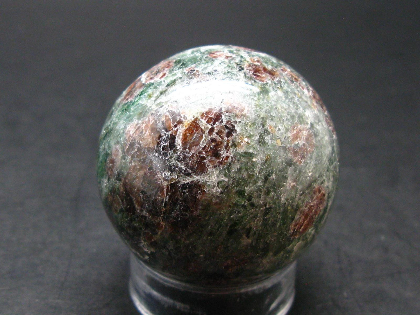 Rare Eclogite Ball Sphere From Norway - 1.7"
