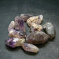 Lot Of 10 Rare Brandenberg Brandberg Amethyst Quartz Crystals From Namibia - 49.08 Grams