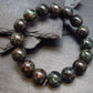 Seraphinite Clinochlore Genuine Bracelet ~ 7 Inches ~ 12mm Round Beads