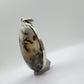Elegant Dendritic Agate Oval Pendant – Natural Scenic Landscape Stone Jewelry