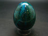 Chrysocola Chrysocolla Egg From Peru - 2.4" - 214.70 Grams