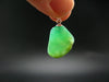 Chrysoprase Silver Pendant From Australia - 1.0" - 2.54 Grams