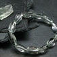Prasiolite Green Amethyst Genuine Bracelet ~ 7 Inches ~ 14mm Tumbled Beads