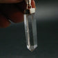 Lemurian Quartz Crystal Pendant From Brazil - 1.9" - 5.79 Grams