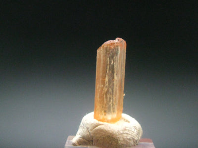 Imperial Topaz Crystal From Brazil - 0.6" - 0.71 Grams