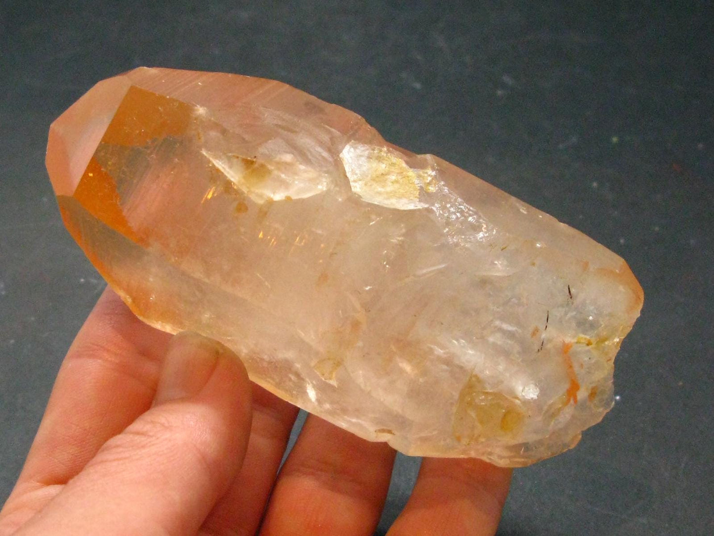 Large Lemurian Seed Quartz Crystal From Brazil - 4.2" - 180.05 Grams