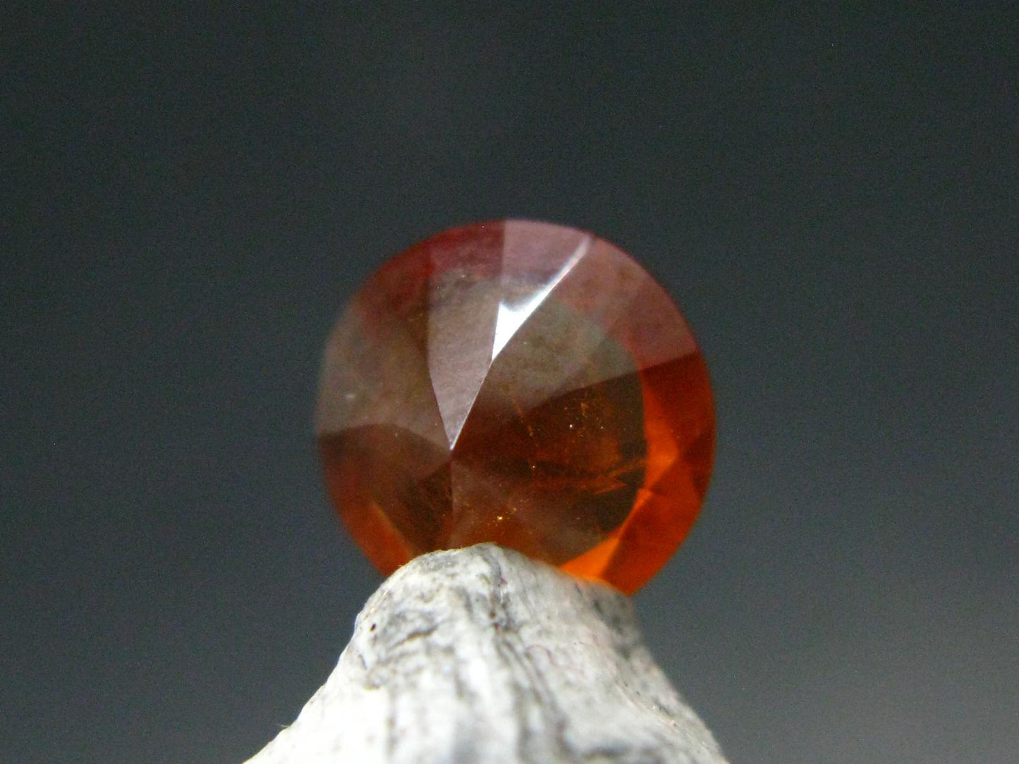 Hessonite Garnet Gem Cut Stone From Sri Lanka - 1.55 Carats
