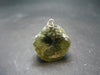 Green Apatite Crystal Silver Pendant From Portugal - 3.4" - 11.79 Grams