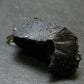 Tibetan Black Tektite Silver Pendant From Tibet - 1.4" - 5.46 Grams