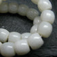 White Jade Jadeite Genuine Bracelet ~ 7 Inches ~ 6mm Rondelle Beads