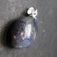 Gem Blue Sapphire Corundum Crystal Silver Pendant From Sri Lanka - 15.5 Carats