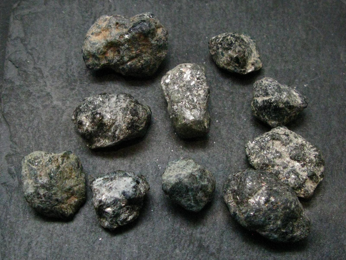 Lot of 10 Alexandrite Chrysoberyl Crystals From Zimbabwe - 34.16 Grams