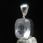 Gem Phenakite Phenacite Facetted Pendant from Russia - 1.47 Grams - 0.6"
