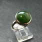 Nephrite Jade Ring From Canada - Size 7 - 4.53 Grams