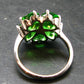 Helenite Gaia Stone Gem Sterling Silver Ring From Washington - Size 9 - 5.2 Carats