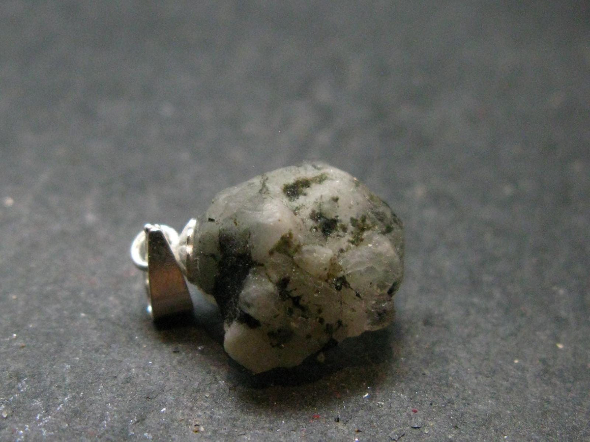 Phenakite Phenacite Crystal Silver Pendant From Russia - 0.7" - 1.94 Grams
