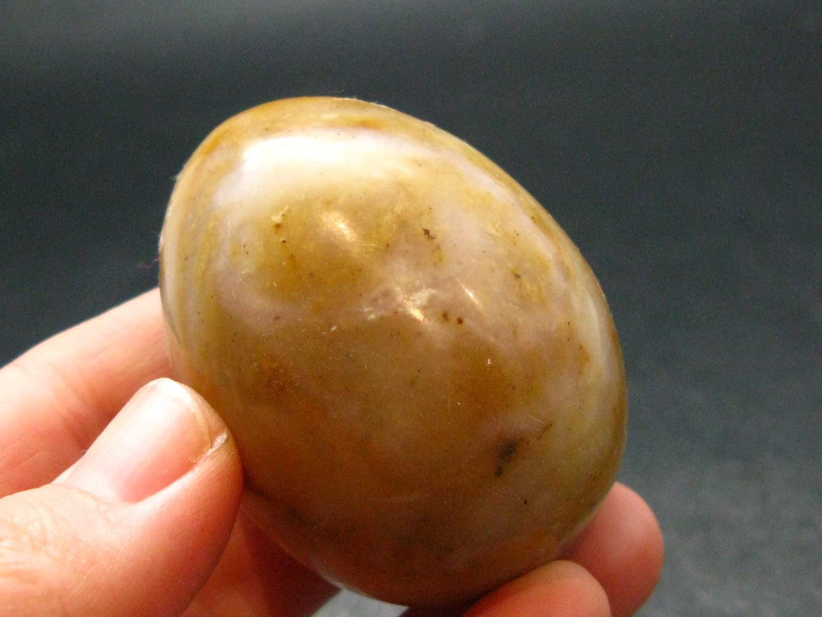 Rare Pink Opal Egg from Peru - 79.0 Grams, 2.0"