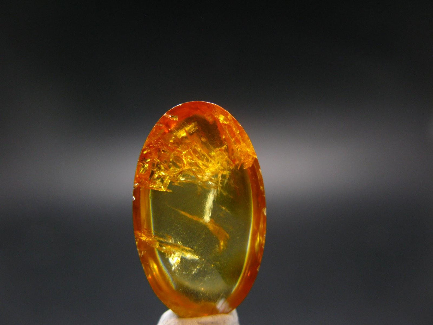 Stunning Zincite Zinkite Cabochon From Poland - 31.15 Carats