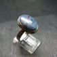 Ruby & Kyanite Silver Ring From India - 5.44 Grams - Size 8