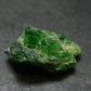 Gemmy Raw Natural Intense Forest Green Chrome Diopside Raw Piece from Russia - 0.7"