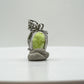 Oval Peridot Pendant | Sterling Silver August Birthstone Necklace